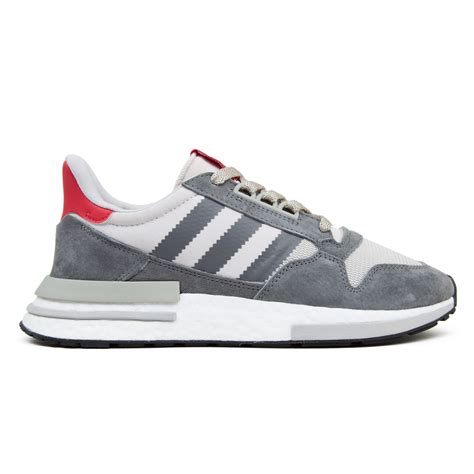 adidas ZX 500 RM Grey Four Scarlet Men's 